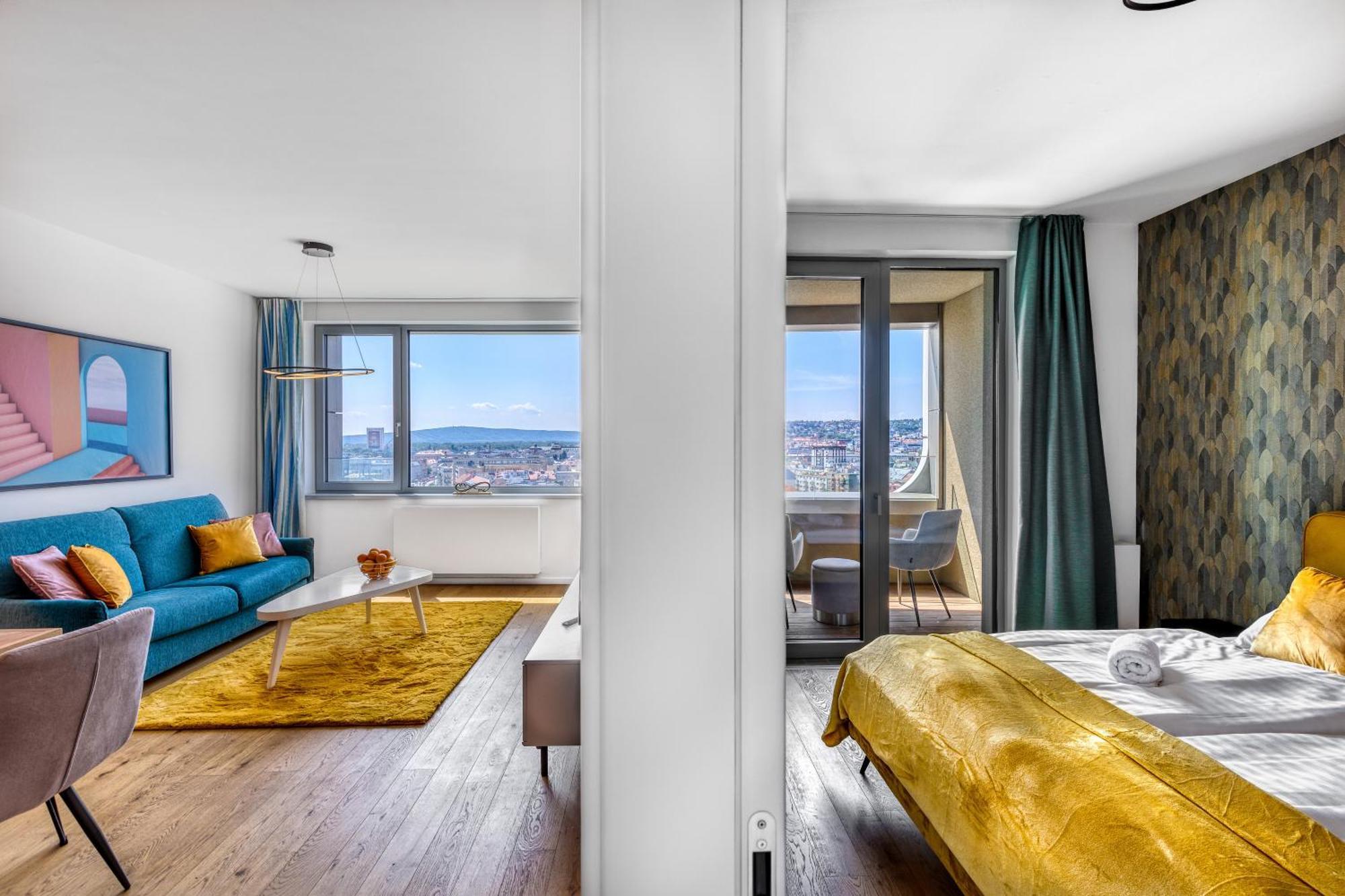 Sky Park 1 - Luxurious #Instaworthy Apartment In Downtown City Center With Included Parking, Best Address In Town Bratislava Exteriör bild